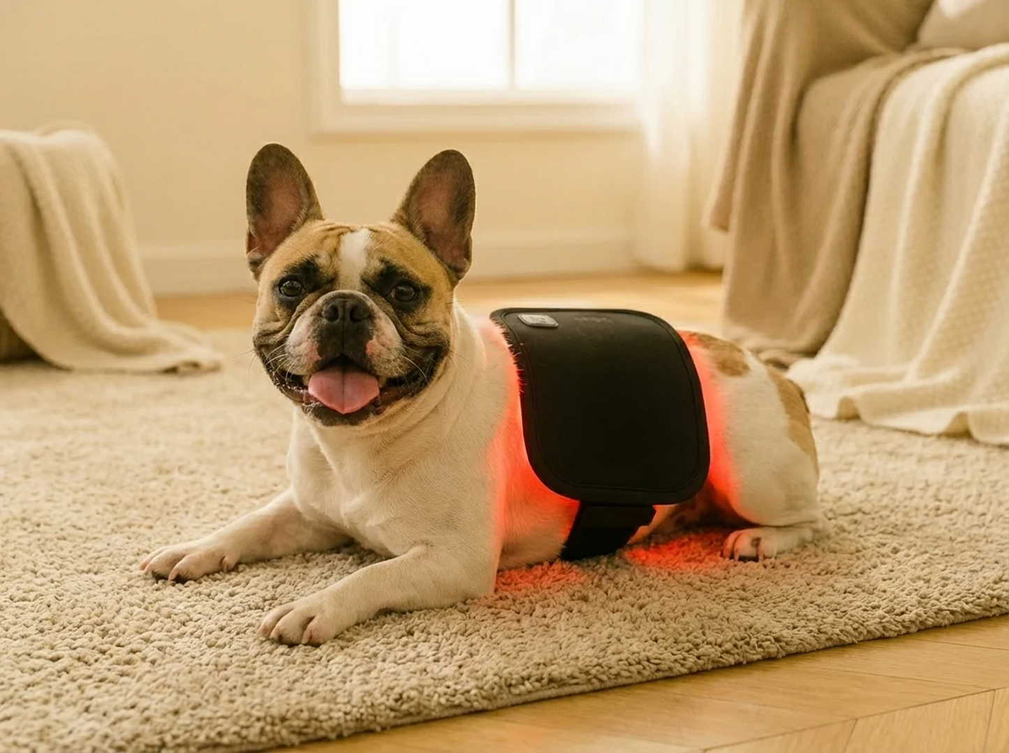 Red light therapy pad